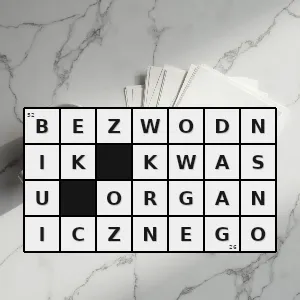 Rozwiązanie krzyżówki: związek organiczny składający się z dwóch grup acylowych połączonych mostkiem tlenowym - bezwodnik kwasu organicznego | hasła, synonimy i podpowiedzi Hasło krzyżówkowe związek organiczny składający się z dwóch grup acylowych połączonych mostkiem tlenowym - bezwodnik kwasu organicznego – rozwiązanie, synonimy, podpowiedzi i definicje krzyżówkowe